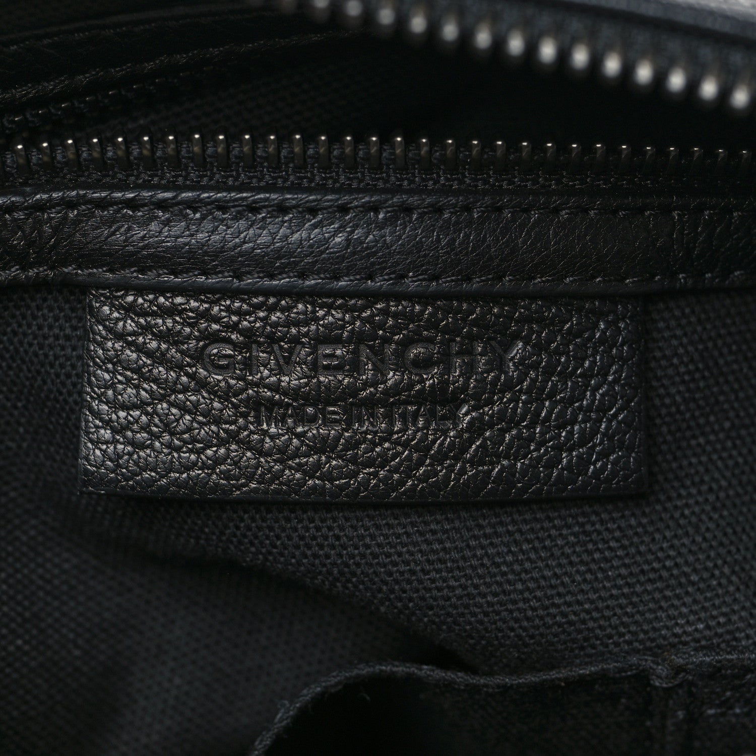 Givenchy Sugar Goatskin Rivet Embellished Large Pandora Black 6 of 10
