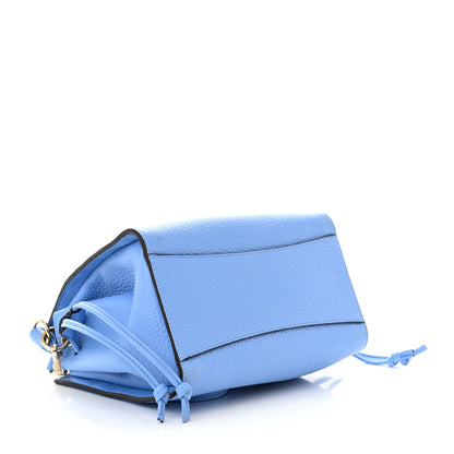 Mulberry Heavy Grain Small Iris Tote Cornflower Blue 4 of 10