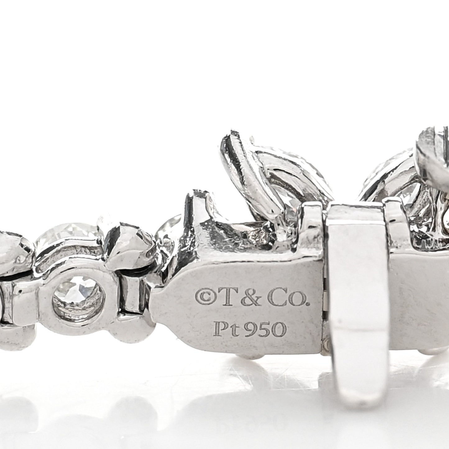 Platinum Diamond 2.90ctw Victoria Tennis Bracelet
