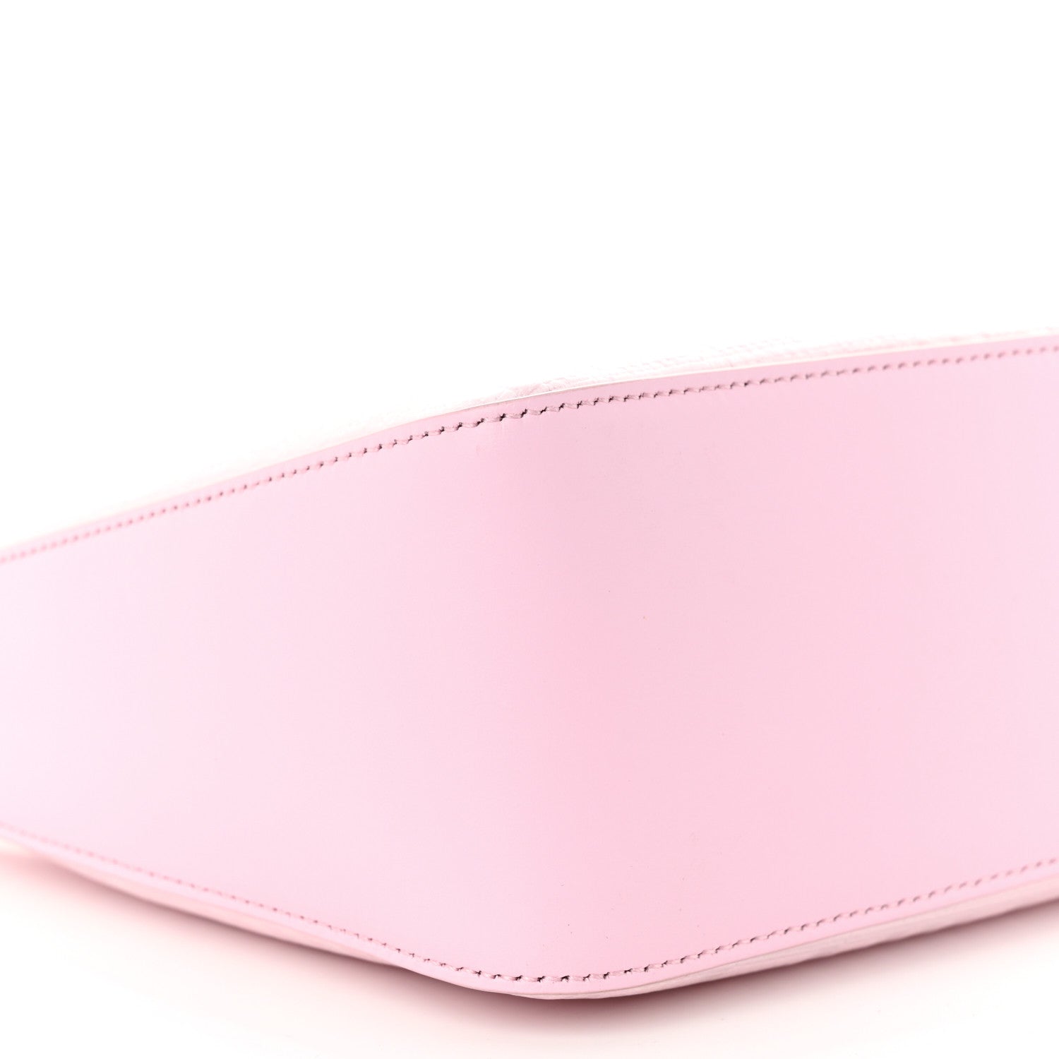Givenchy Coated Canvas Logo 4G Embossed Small Moon Cut Out Shoulder Bag Blossom Pink 9 of 10