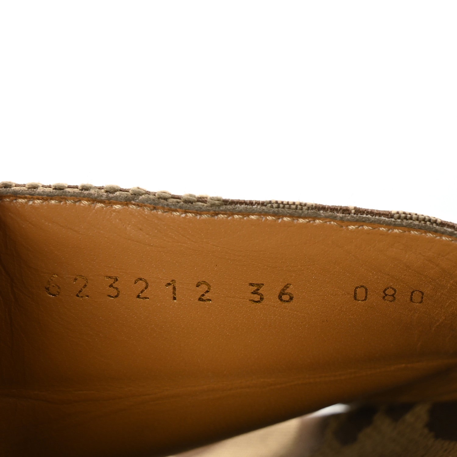Gucci Monogram Maxi GG Angelina Platform 55mm Slide Sandals 36 Camel Ebony 6 of 9