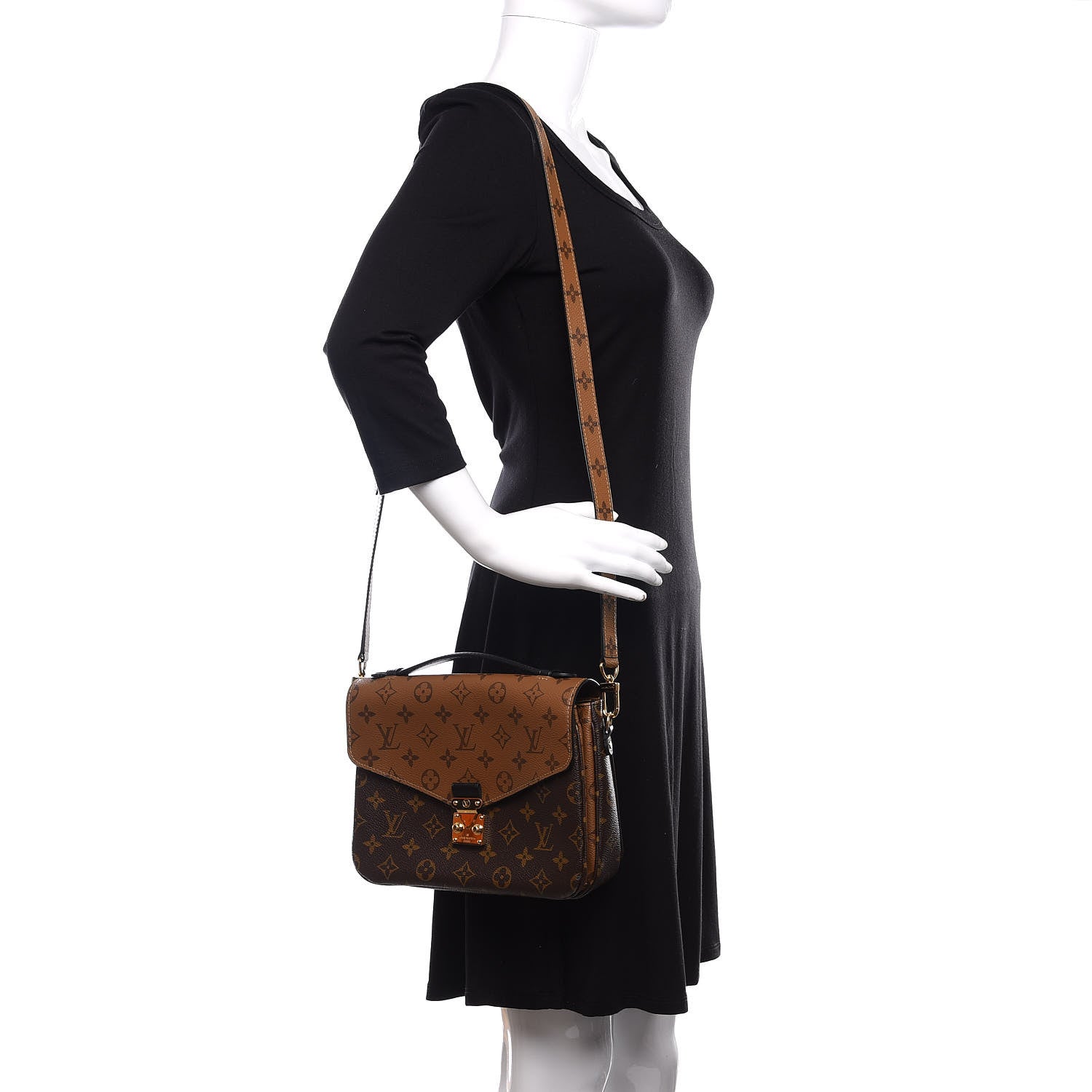Louis Vuitton Reverse Monogram Pochette Metis 2 of 10