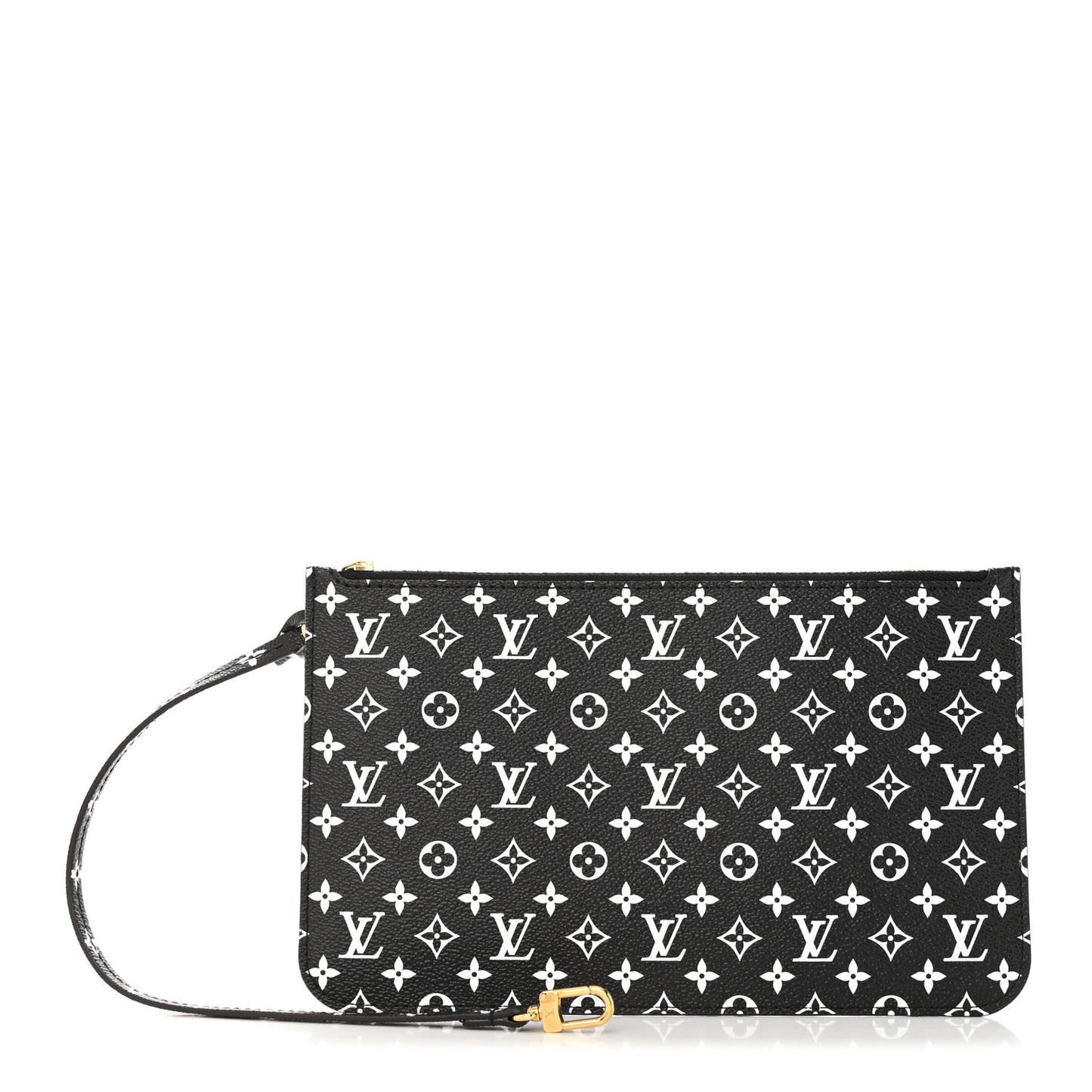 Monogram Giant Jungle Neverfull MM GM Pochette Black