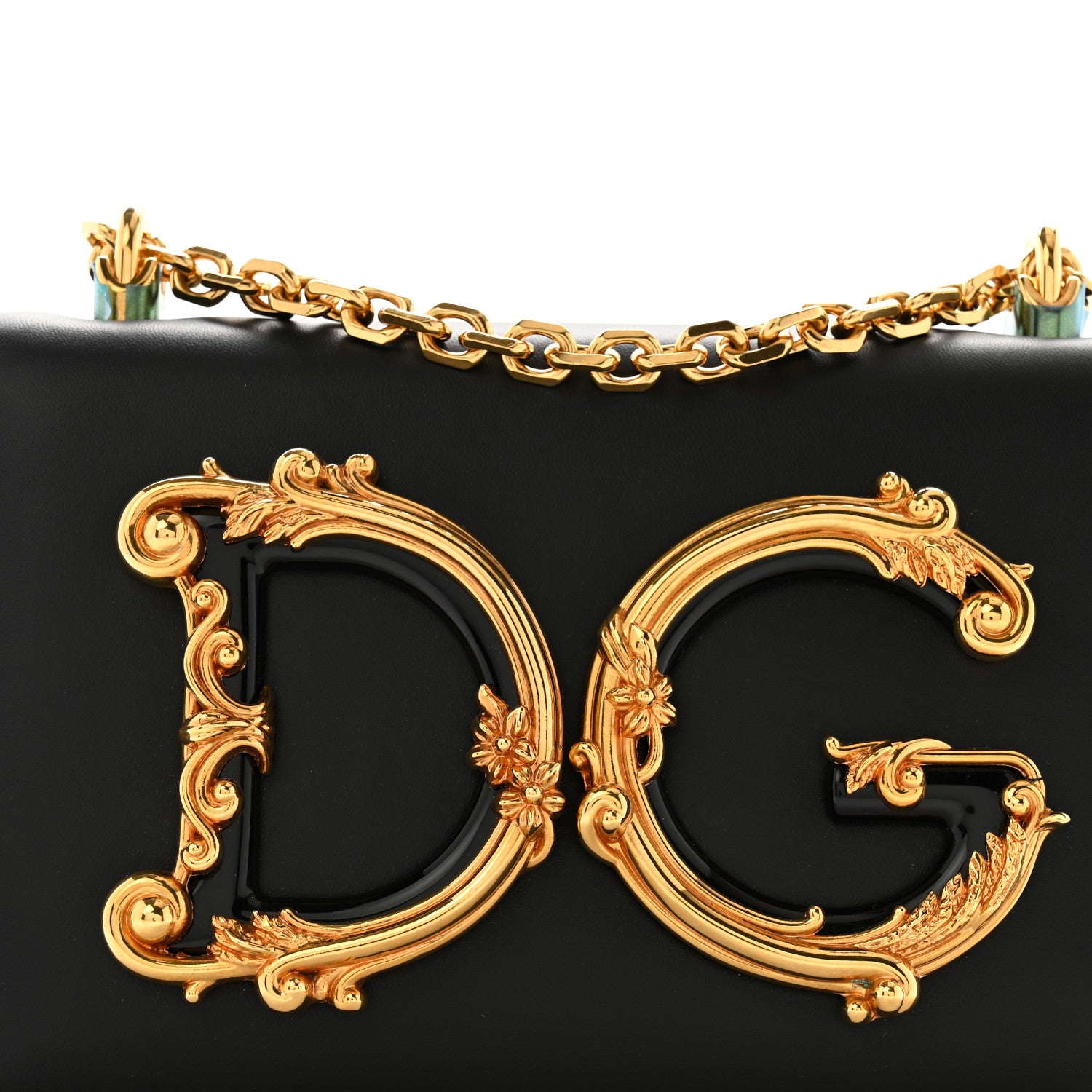 Dolce & Gabbana Nappa DG Girls Shoulder Bag Black 7 of 10