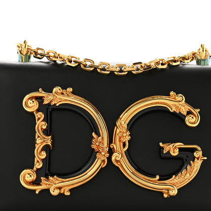 Dolce & Gabbana Nappa DG Girls Shoulder Bag Black 7 of 10