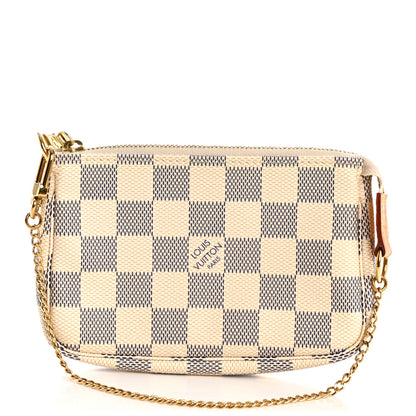 Louis Vuitton Damier Azur Mini Pochette Accessories 1 of 8
