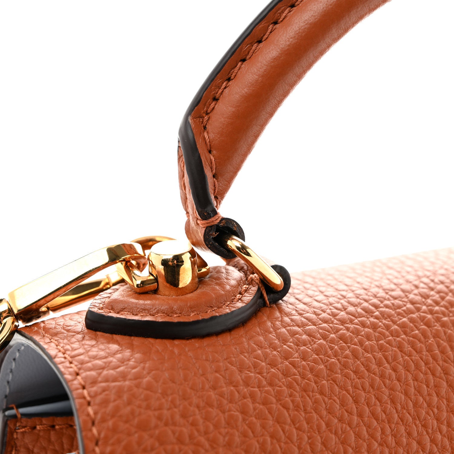 Louis Vuitton Taurillon Twist One Handle PM Caramel 1940721