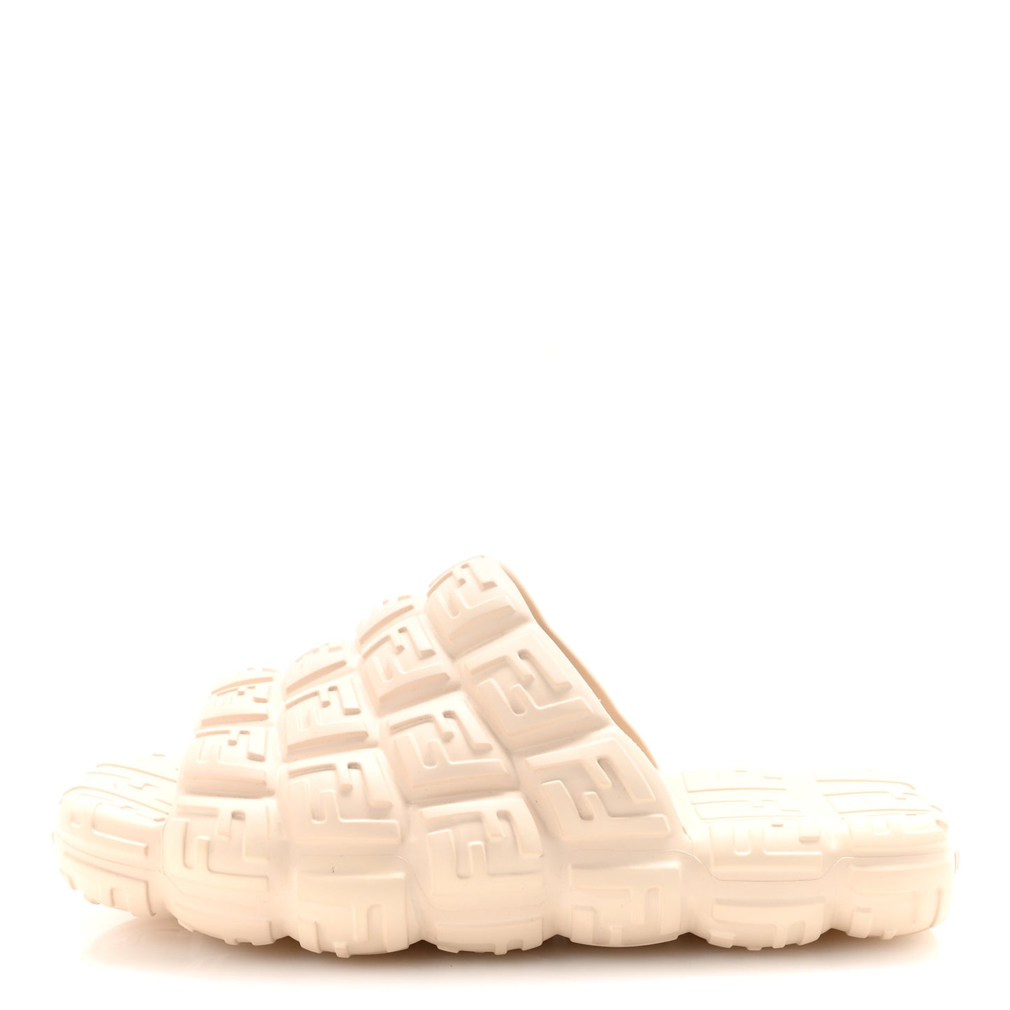 FF Embossed Cloud Eva Mens Slide Sandals 8 Camelia