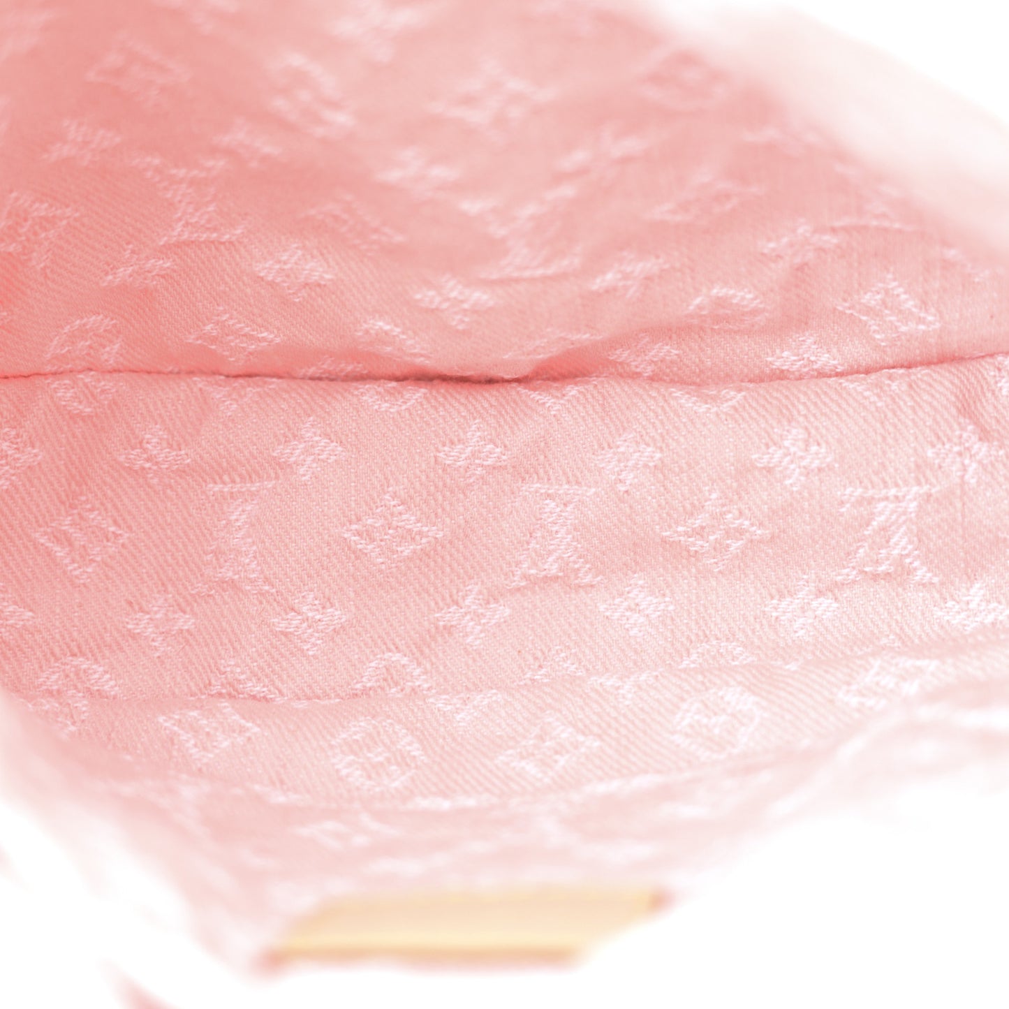 Monogram Denim Sunset Washed Pink