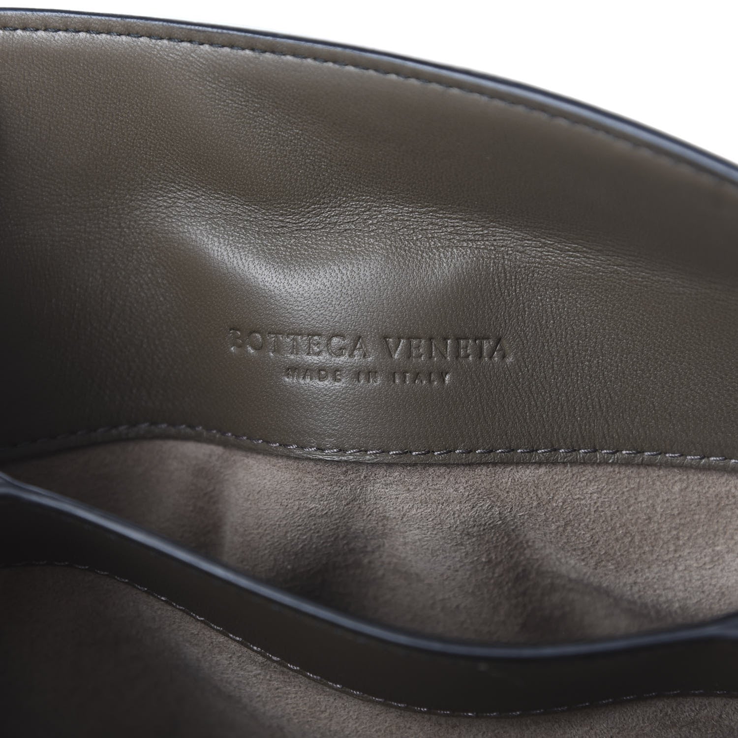Bottega Veneta Nappa Small Multicolor Piazza Bag Steel New Cigar 8 of 10