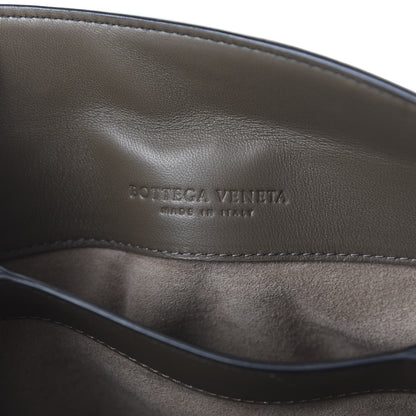 Bottega Veneta Nappa Small Multicolor Piazza Bag Steel New Cigar 8 of 10