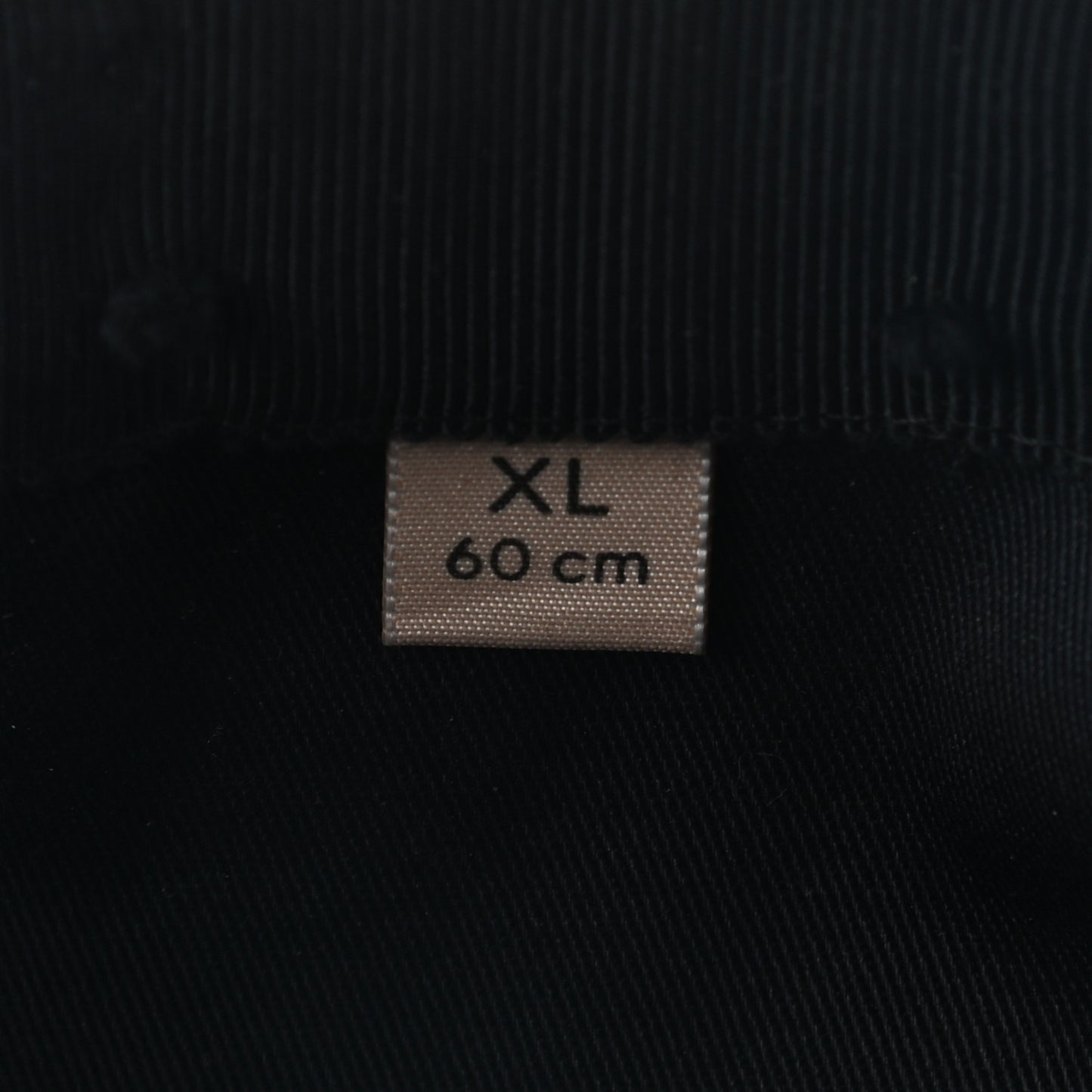 Monogram Web Baseball Hat XL Black