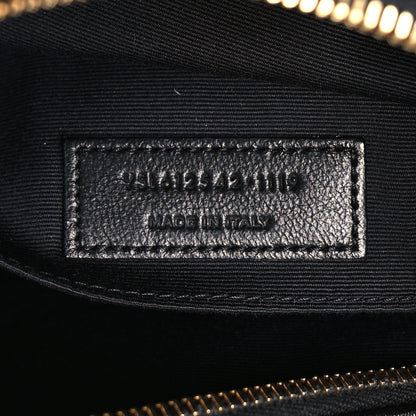 Saint Laurent Grained Lambskin Monogram Lou Camera Bag Black 7 of 9