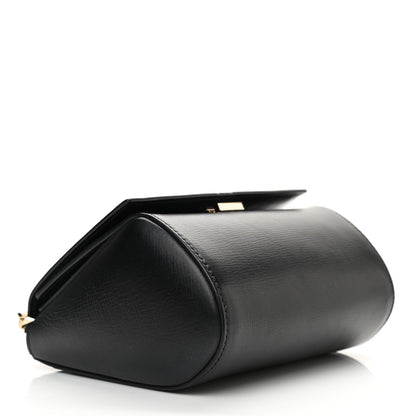 Givenchy Textured Calfskin Mini Pandora Box Chain Crossbody Bag Black 4 of 12