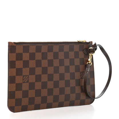 Louis Vuitton Damier Ebene Neverfull MM GM Pochette 2 of 4