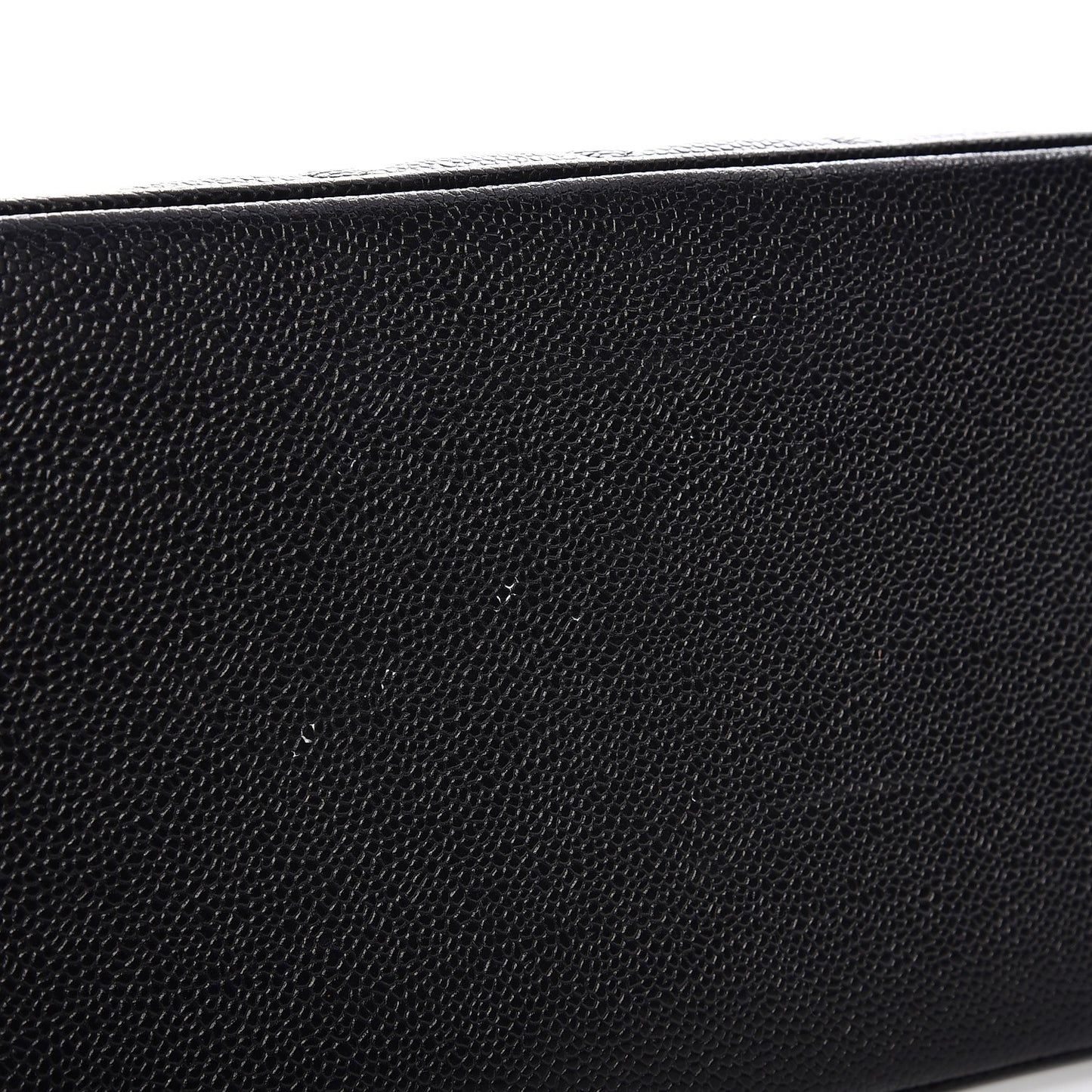 Caviar Quilted Medallion Tote Black