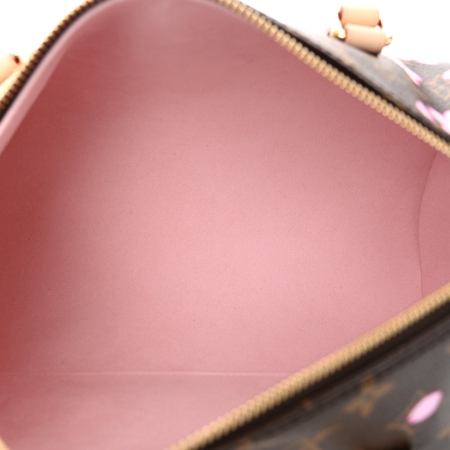LV X TM Monogram Cherry Blossom Papillon Sakura Brown