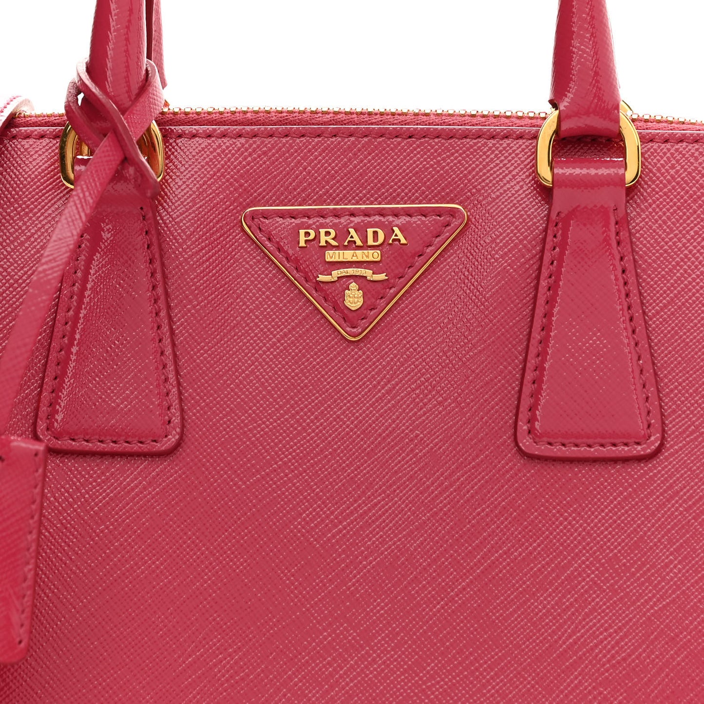 Saffiano Vernice Small Promenade Tote Peonia