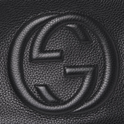 Gucci Pebbled Calfskin Small Soho Disco Bag Black 11 of 13