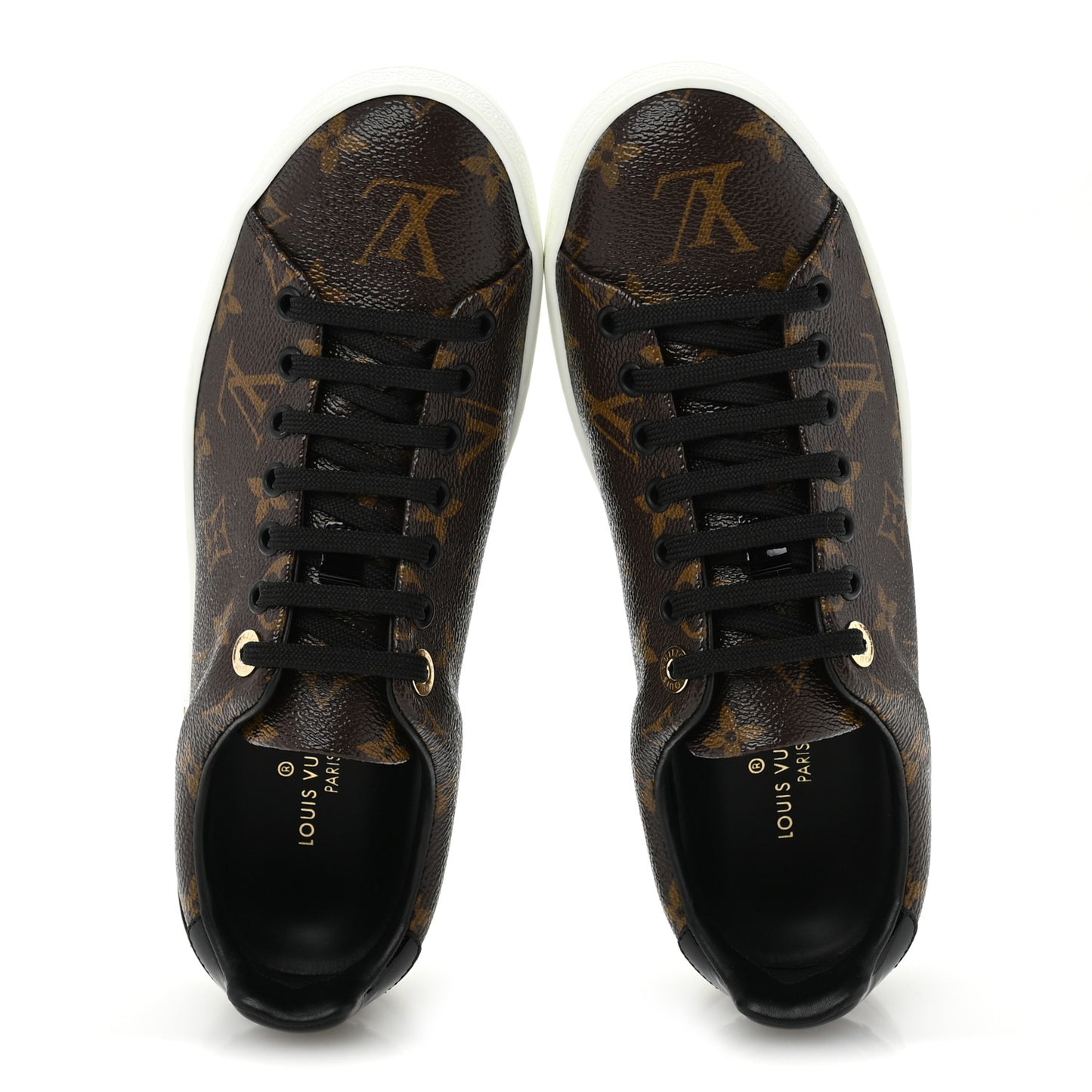 Patent Monogram Frontrow Sneakers 37.5