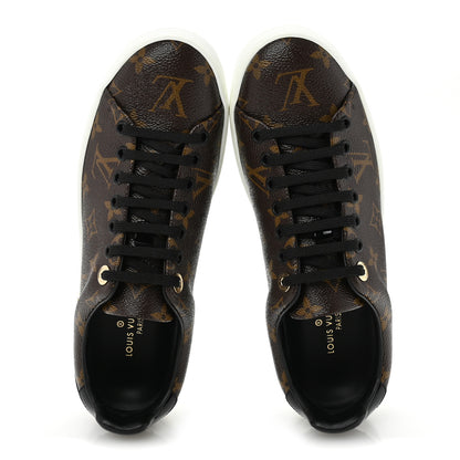 Louis Vuitton Patent Monogram Frontrow Sneakers 37.5 2 of 11