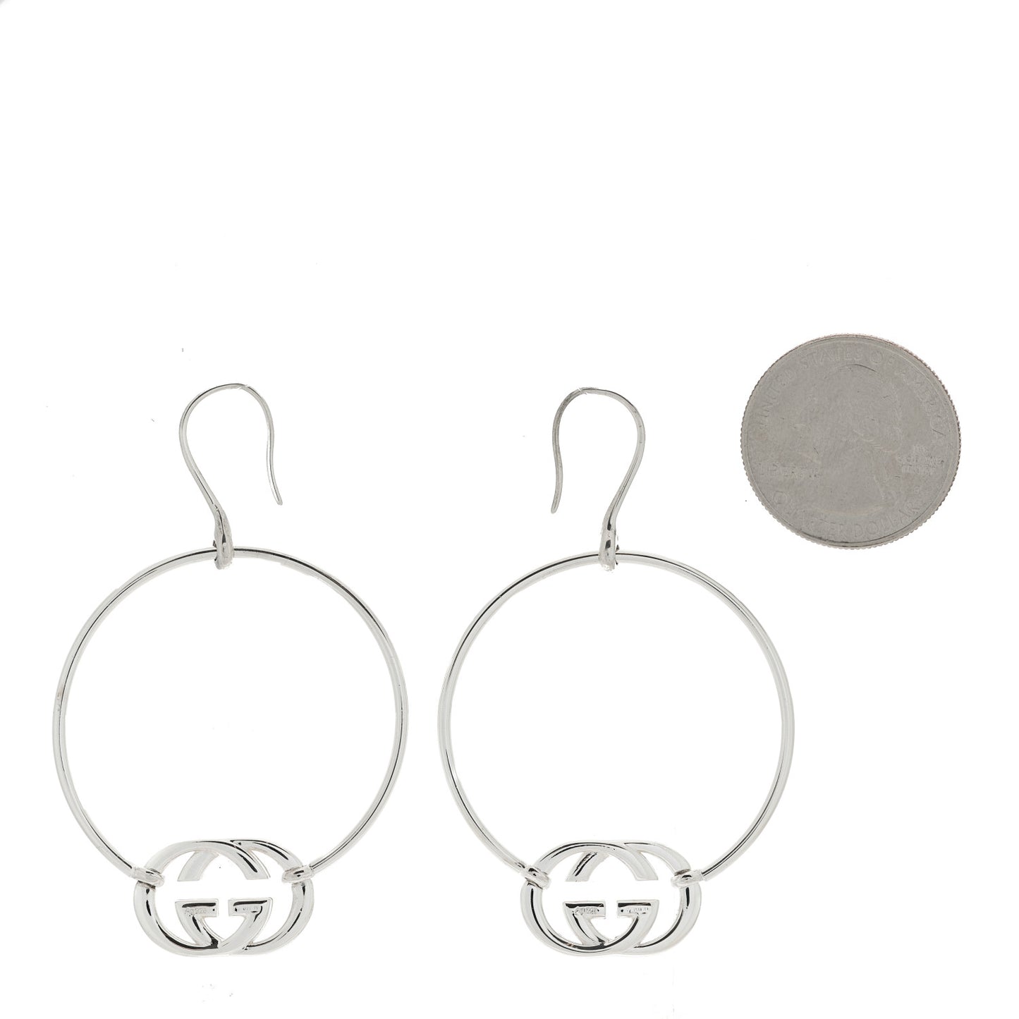 Sterling Silver Britt Hoop Earrings