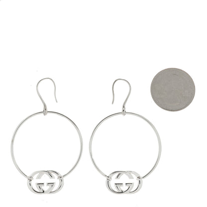 Gucci Sterling Silver Britt Hoop Earrings 2 of 4