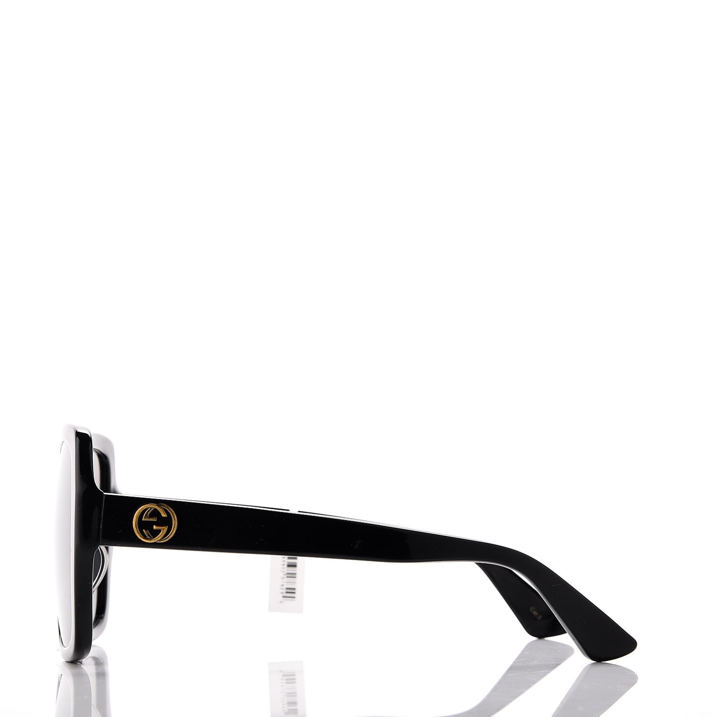 Acetate Square Frame GG 0096/A Sunglasses Black