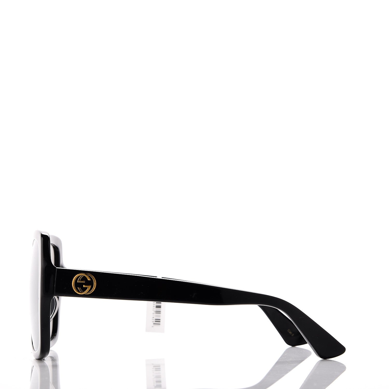 Gucci Acetate Square Frame GG 0096/A Sunglasses Black 3 of 6