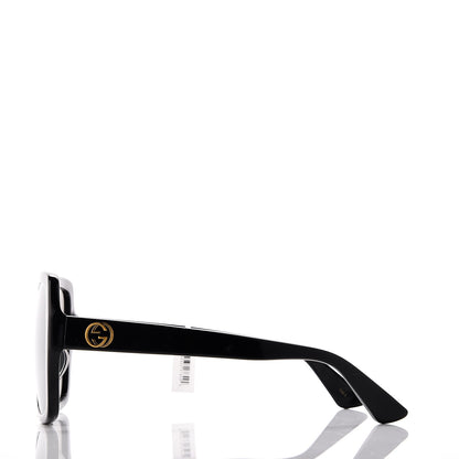 Gucci Acetate Square Frame GG 0096/A Sunglasses Black 3 of 6