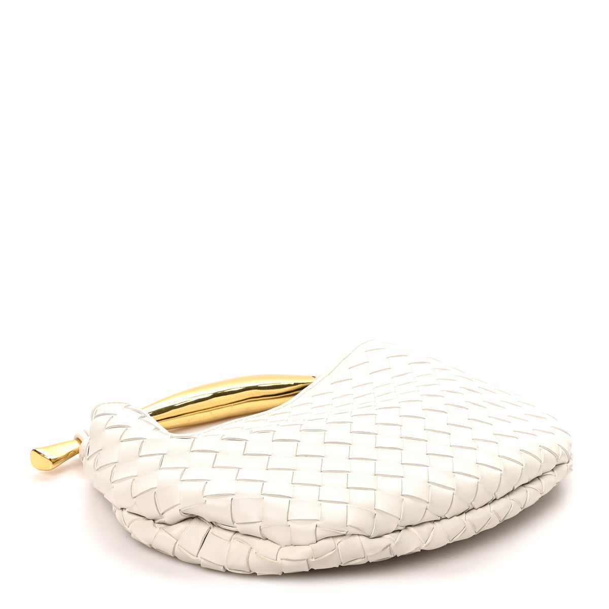 Nappa Intrecciato Sardine Bag Chalk