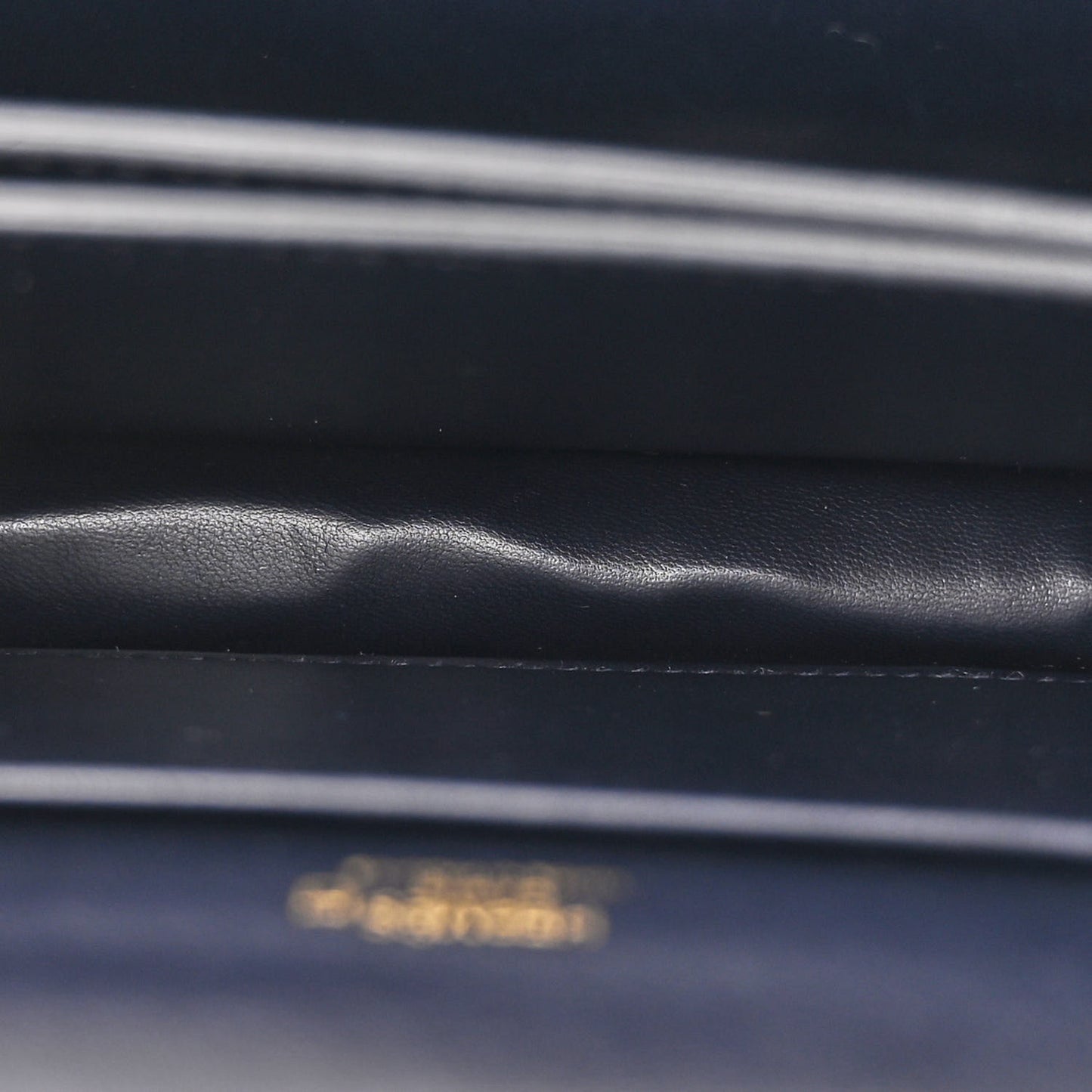 Matte Alligator Mini Sac Roulis Bleu Nuit