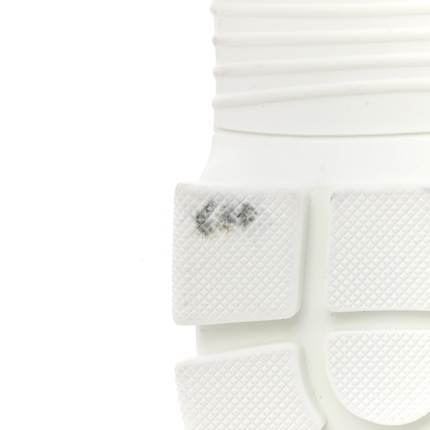 X SEGA Mesh Calfskin Suede Womens Flashtrek Sneakers 35 Great White