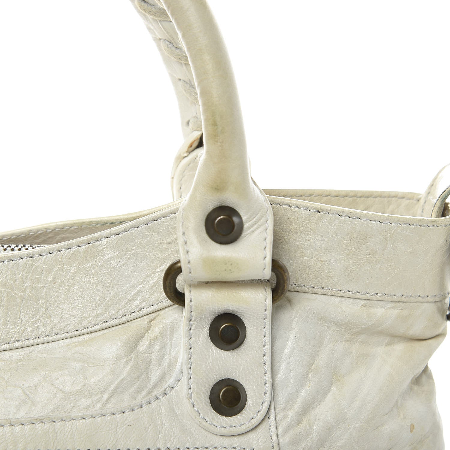 Balenciaga Chevre Classic Hardware First White 13 of 14