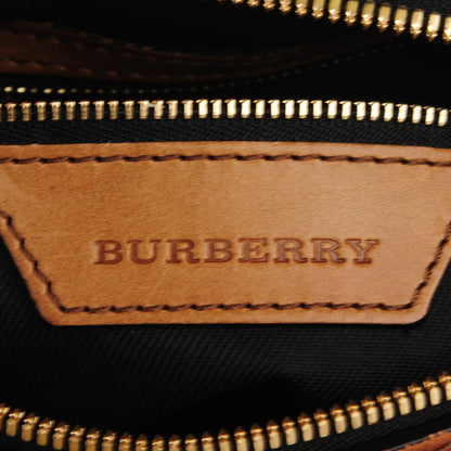 Burberry Horseferry Check Small Alchester Bowling Bag Honey Tan 7 of 10