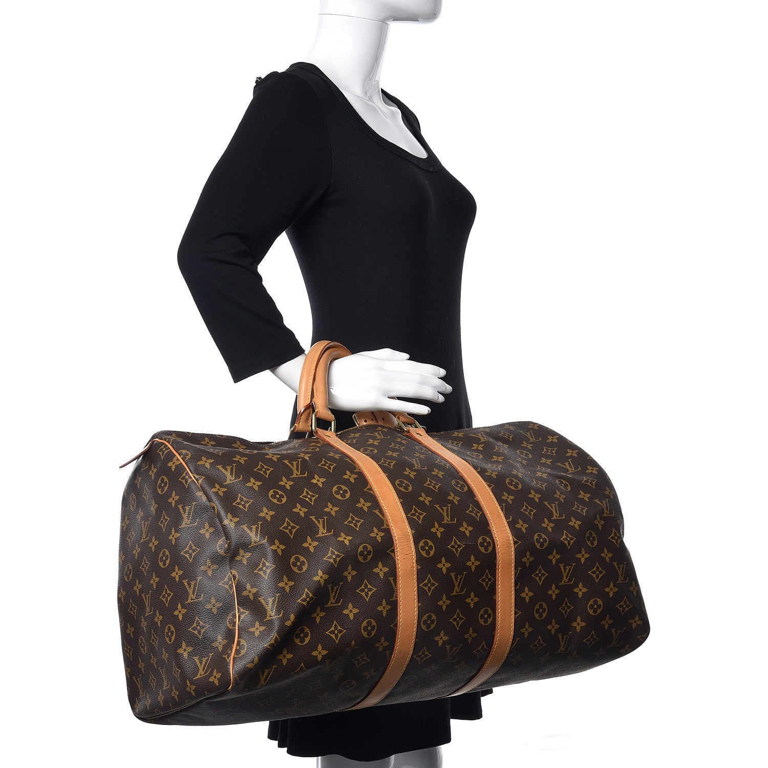 Louis Vuitton Monogram Keepall 55 2 of 21