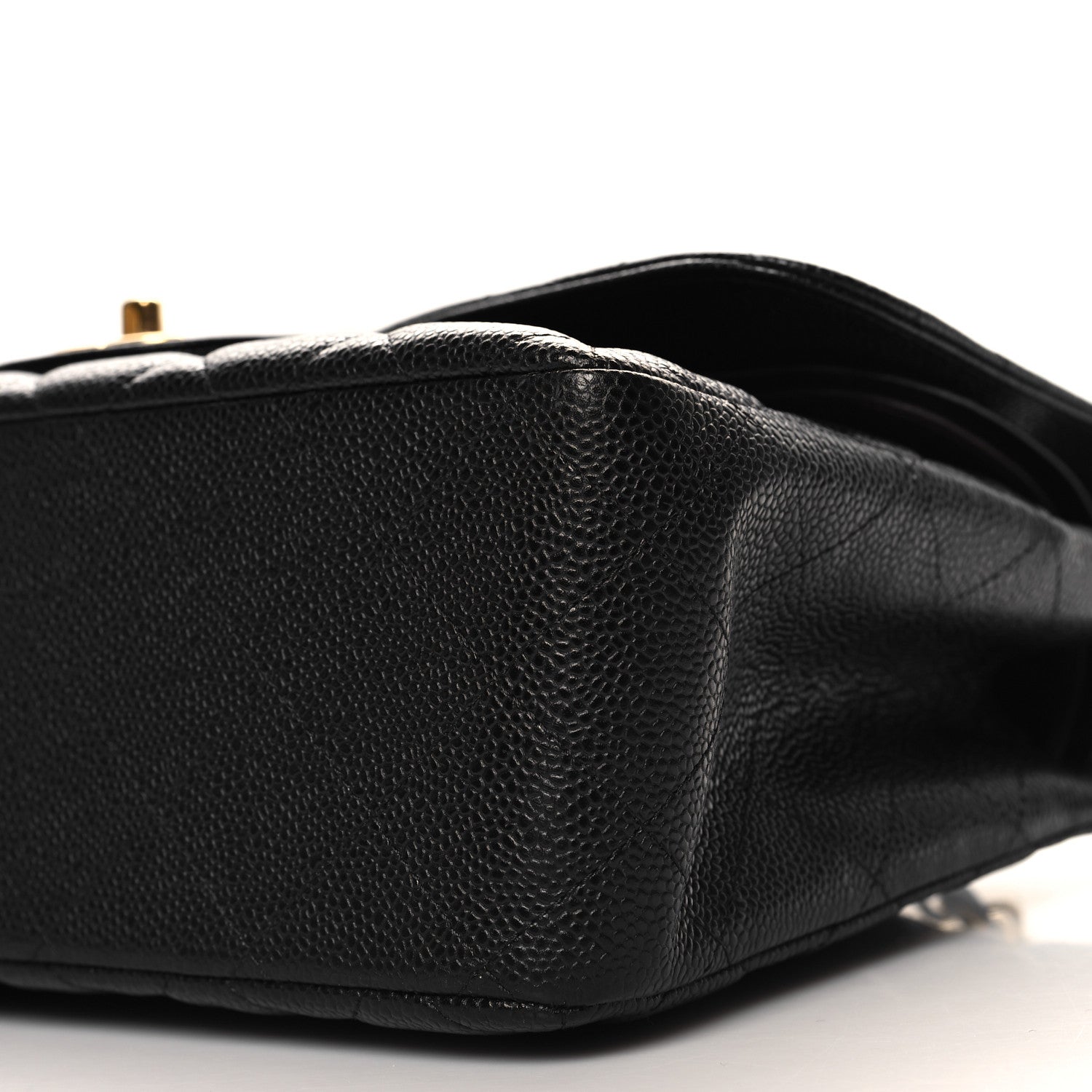 Chanel Caviar Quilted Jumbo Double Flap Black 10 of 10