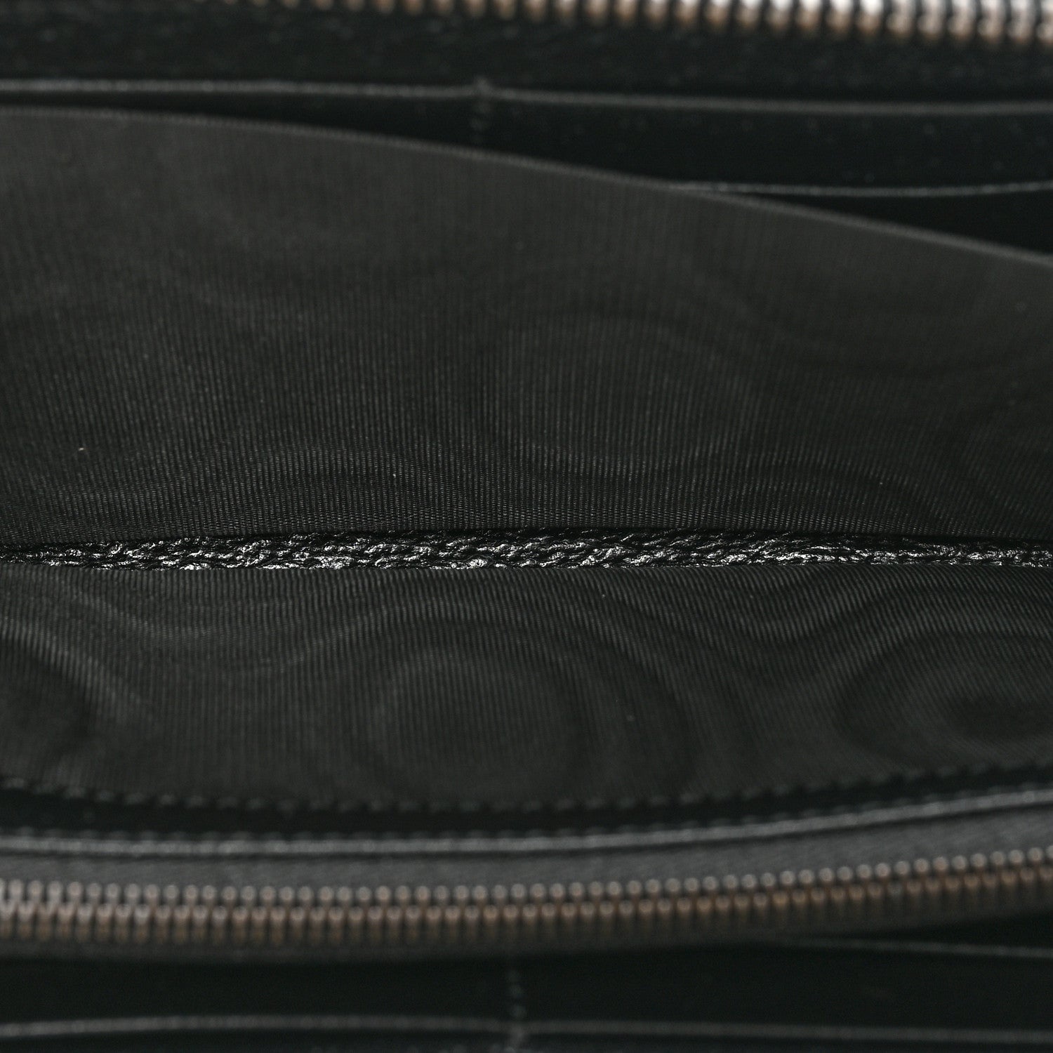 Gucci Wonka Grain Calfskin Diana Continental Wallet Black 7 of 13