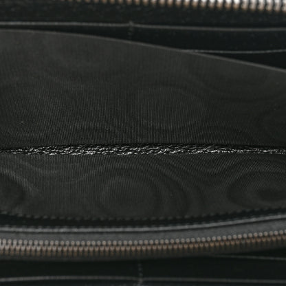 Gucci Wonka Grain Calfskin Diana Continental Wallet Black 7 of 13