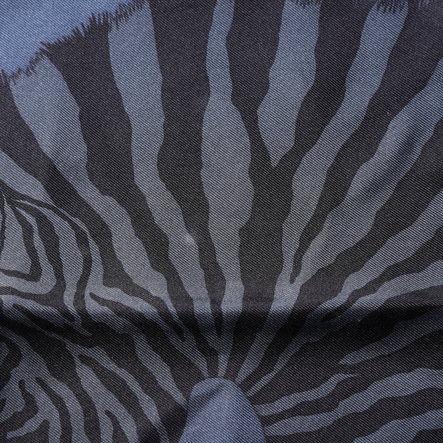 Hermes Silk Zebra Pegasus Pocket Square 4 of 5
