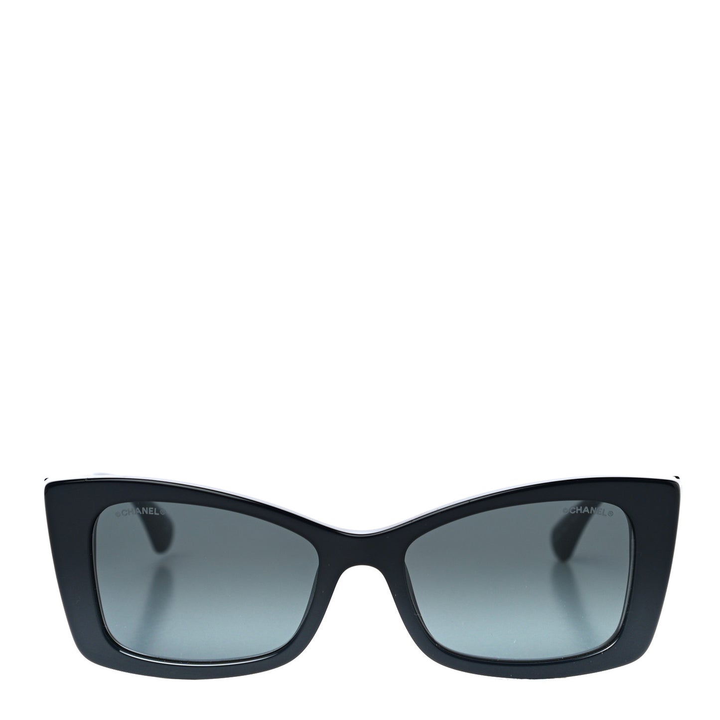 Acetate CC Rectangle Sunglasses 5430 Black