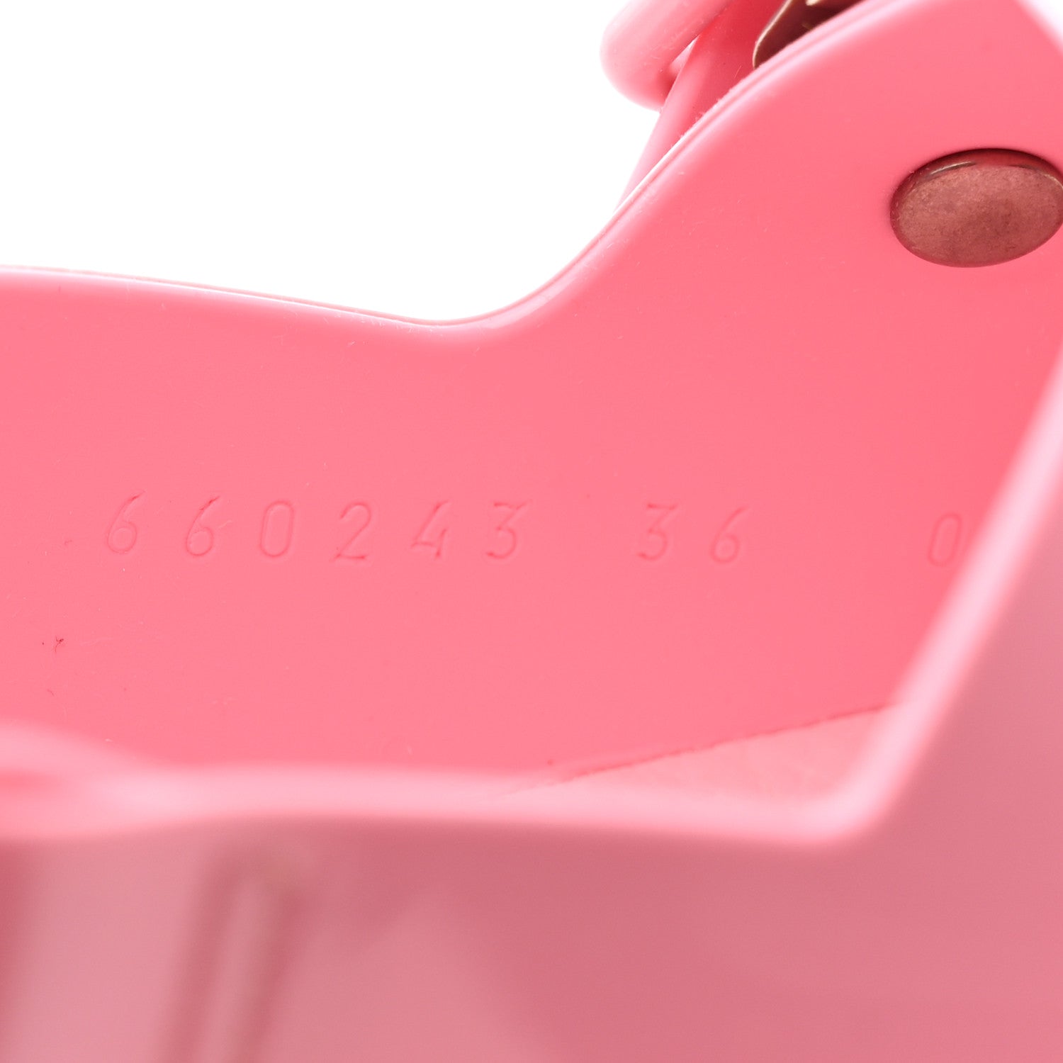 Gucci Rubber Mini Double G Womens Isla Dad Sandals 36 Wild Rose 7 of 9
