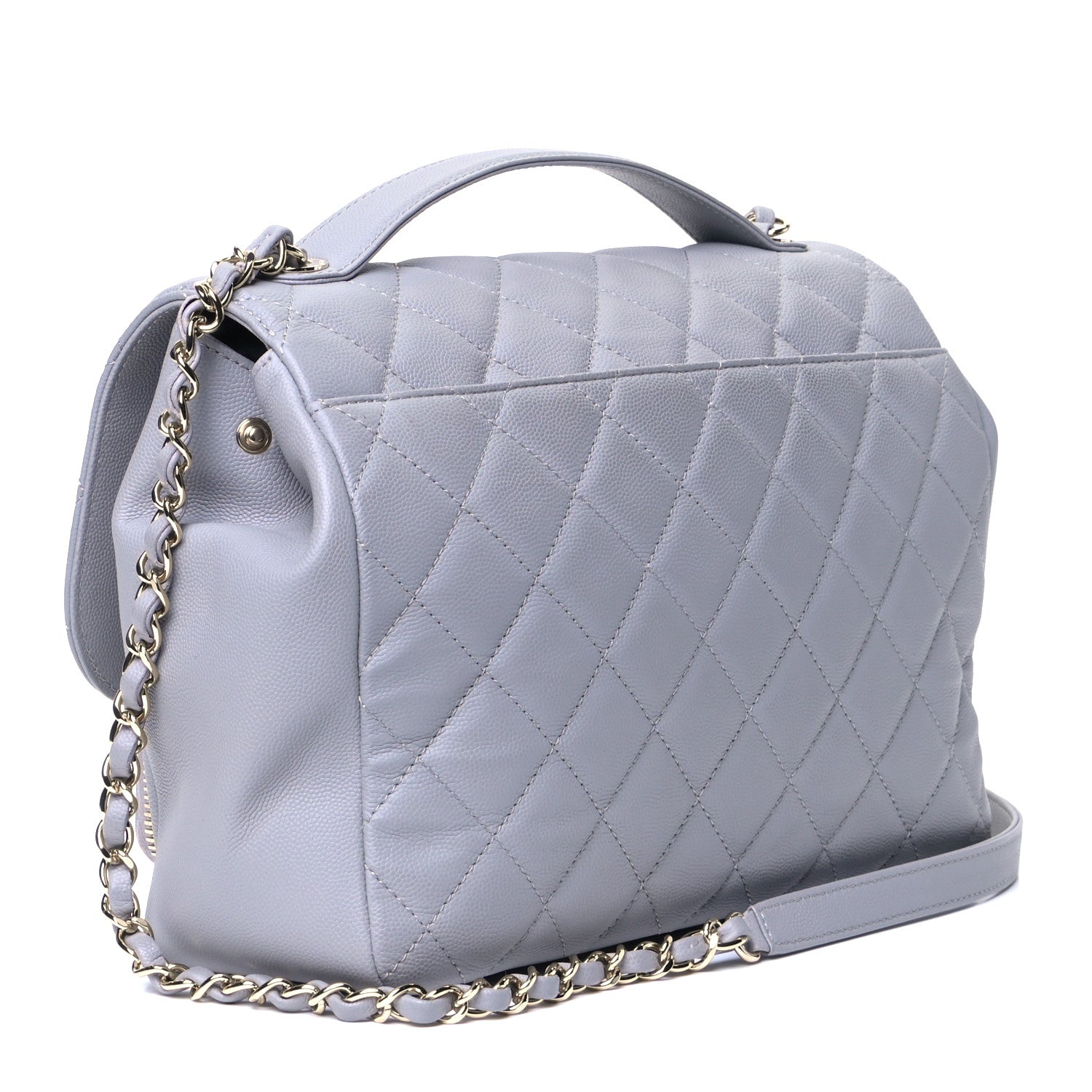Chanel Caviar Quilted Large Business Affinity Flap Light Purple 2 of 5