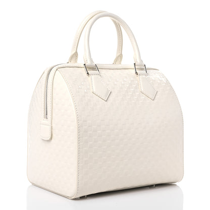 Louis Vuitton Damier Facette Speedy Cube MM Creme 2 of 8