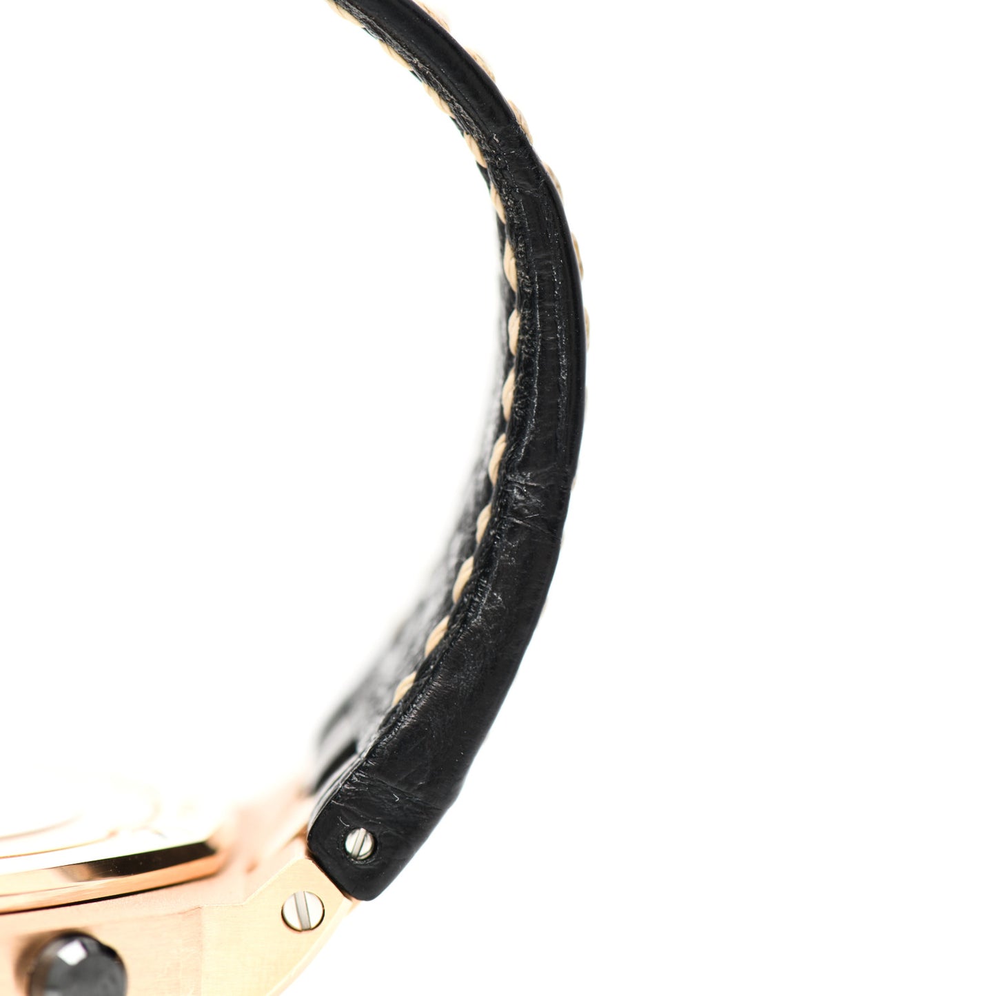 18K Rose Gold Alligator 42mm Royal Oak Offshore Chronograph Automatic Watch Gold 26470OR.OO.A002CR.01