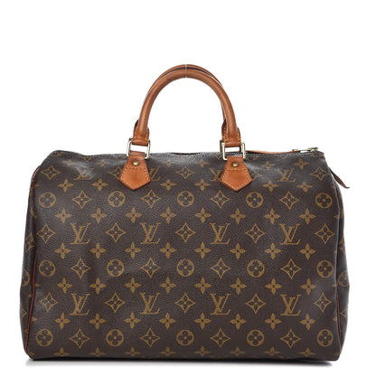 Louis Vuitton Monogram Speedy 35 1 of 17