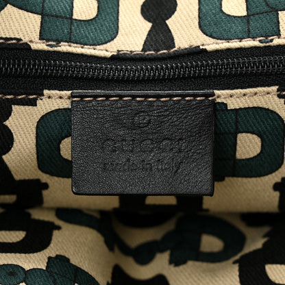 Gucci Guccissima Small Princy Satchel Black 6 of 10