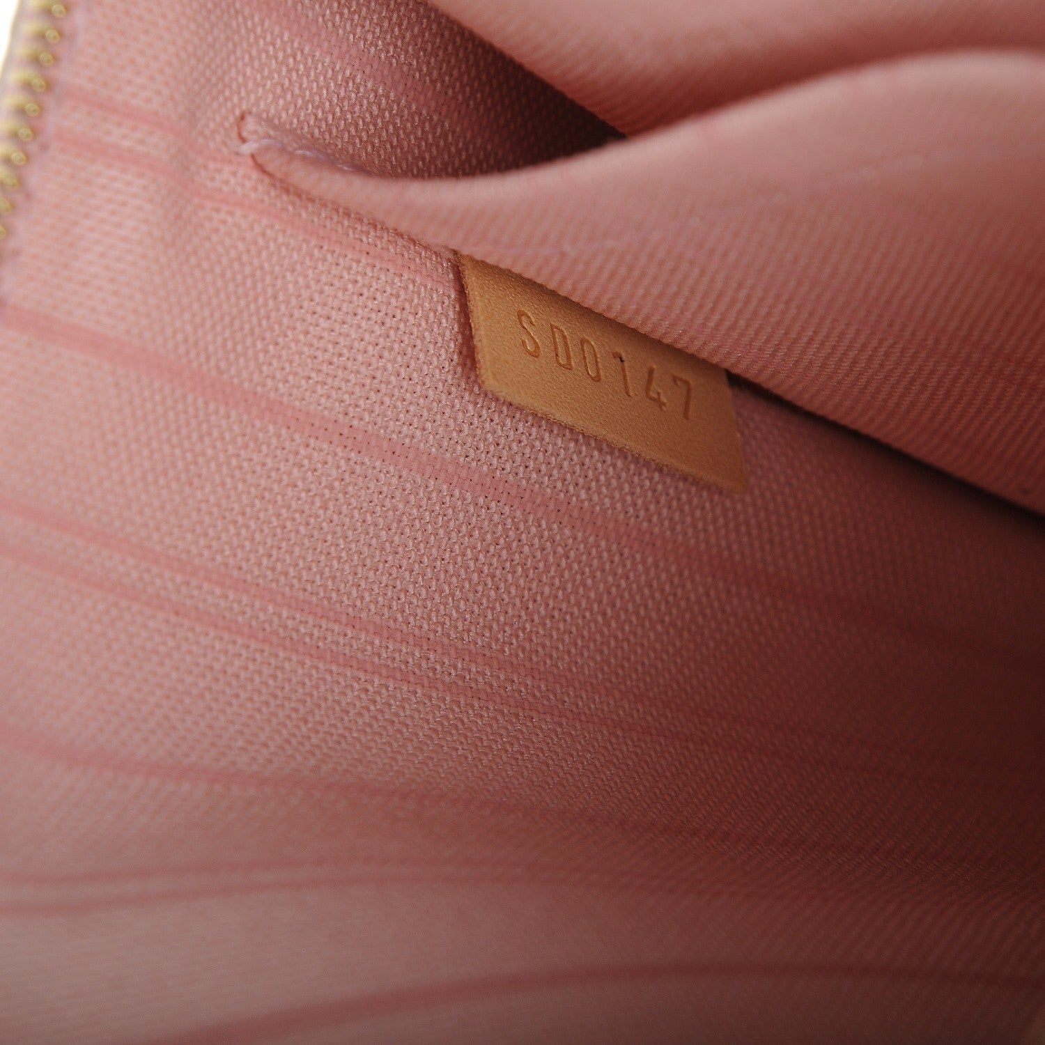 Louis Vuitton Damier Azur Neverfull MM GM Pochette Rose Ballerine 8 of 8