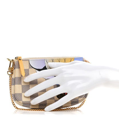 Louis Vuitton Damier Azur Illustre Mini Pochette Accessories 2 of 7