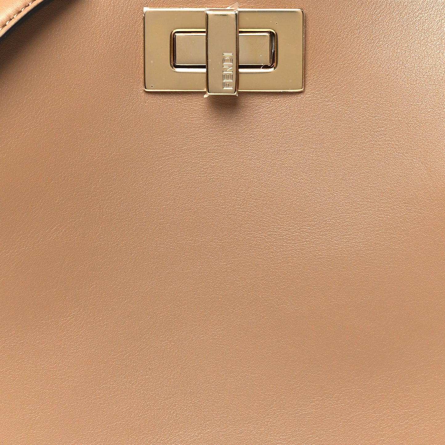 Vitello Small Soft Peekaboo Satchel Cappuccino